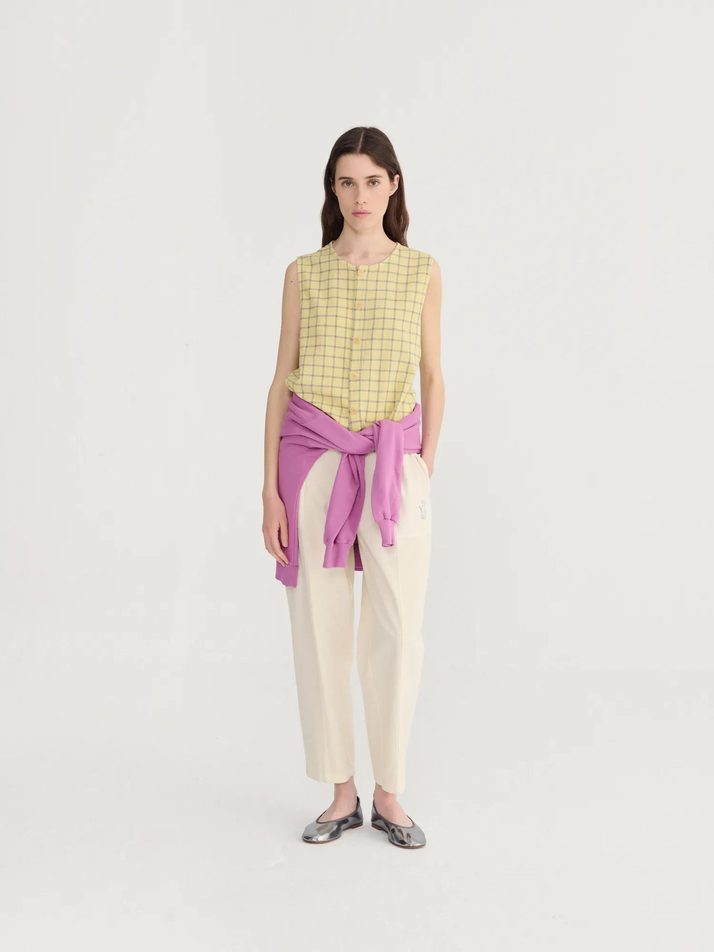 Spicy window bambula crep top