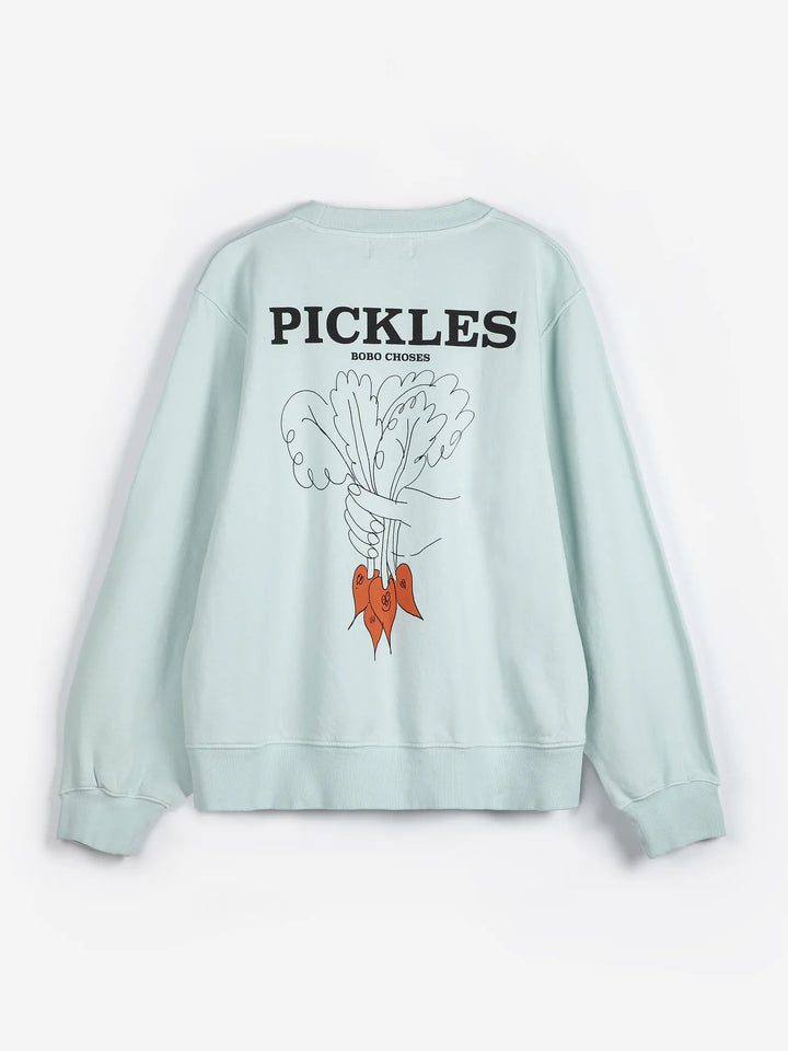 Bunch of vegetables straight sweatshirt