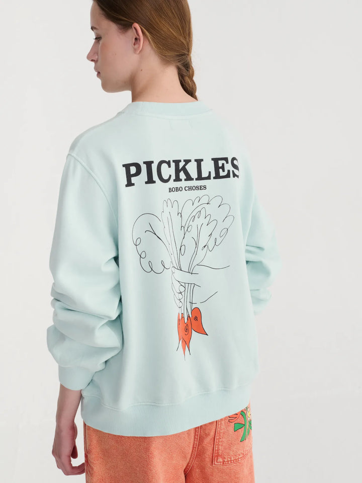 Bunch of vegetables straight sweatshirt