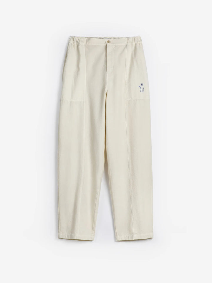 Ecru cocoon pants
