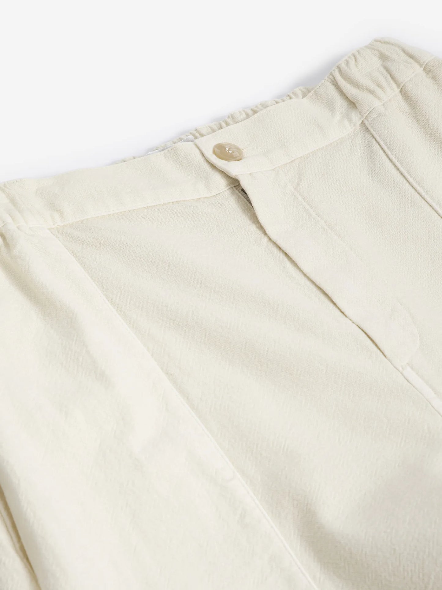 Ecru cocoon pants