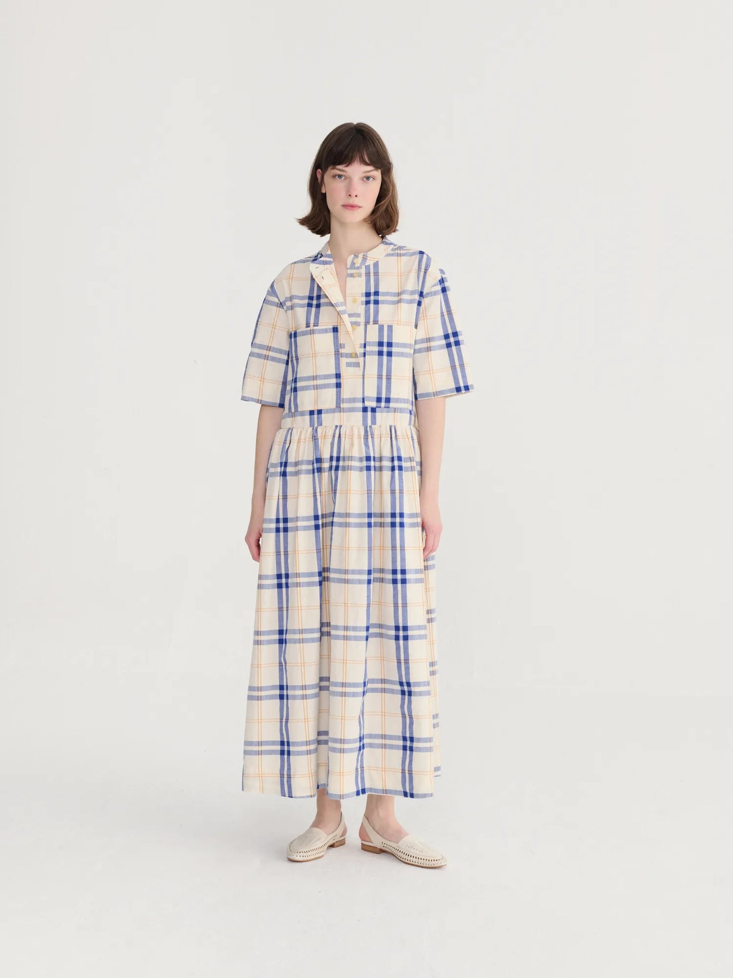 Fun Tartan cotton dress