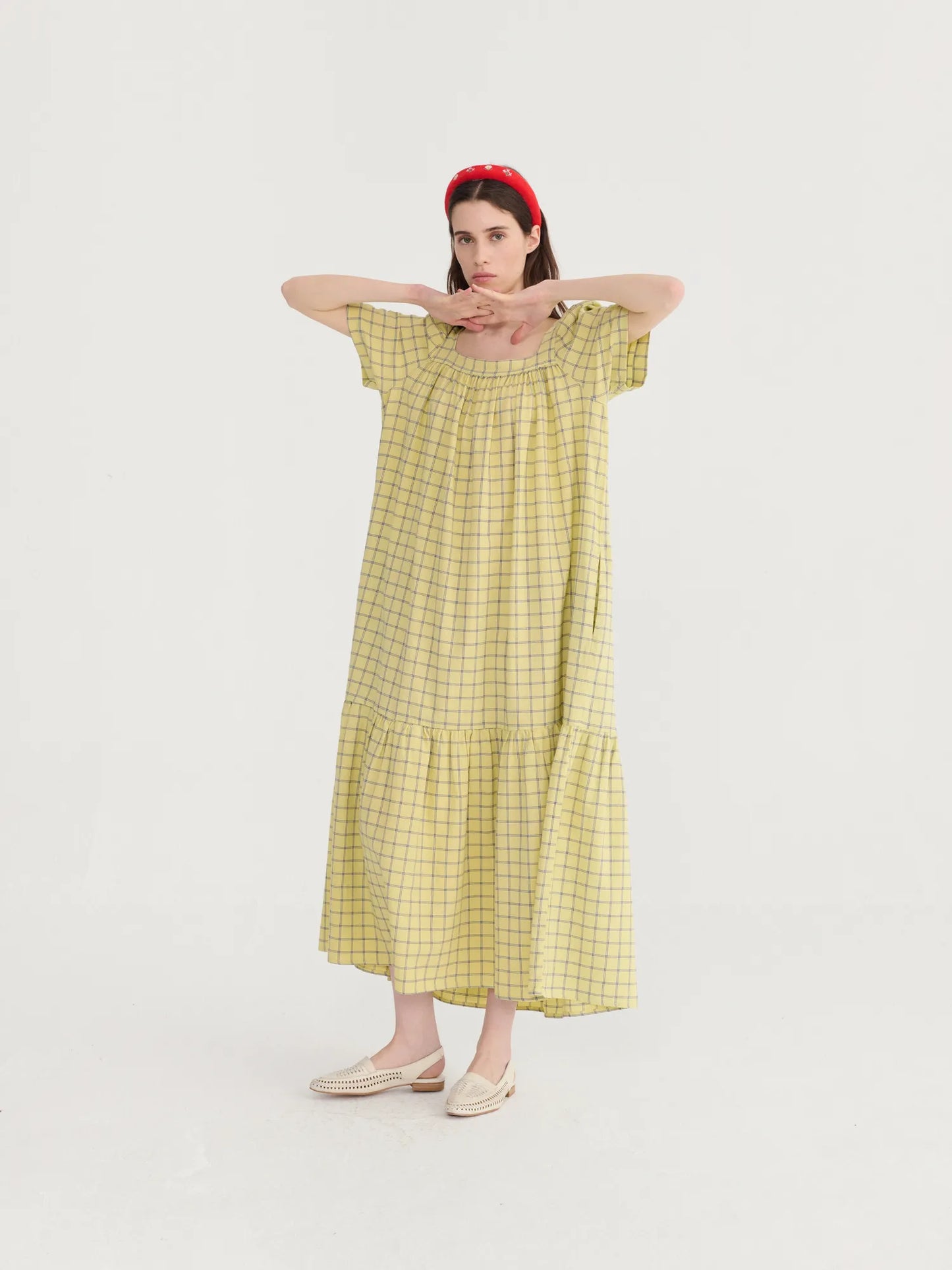 Spicy window bambula crep dress