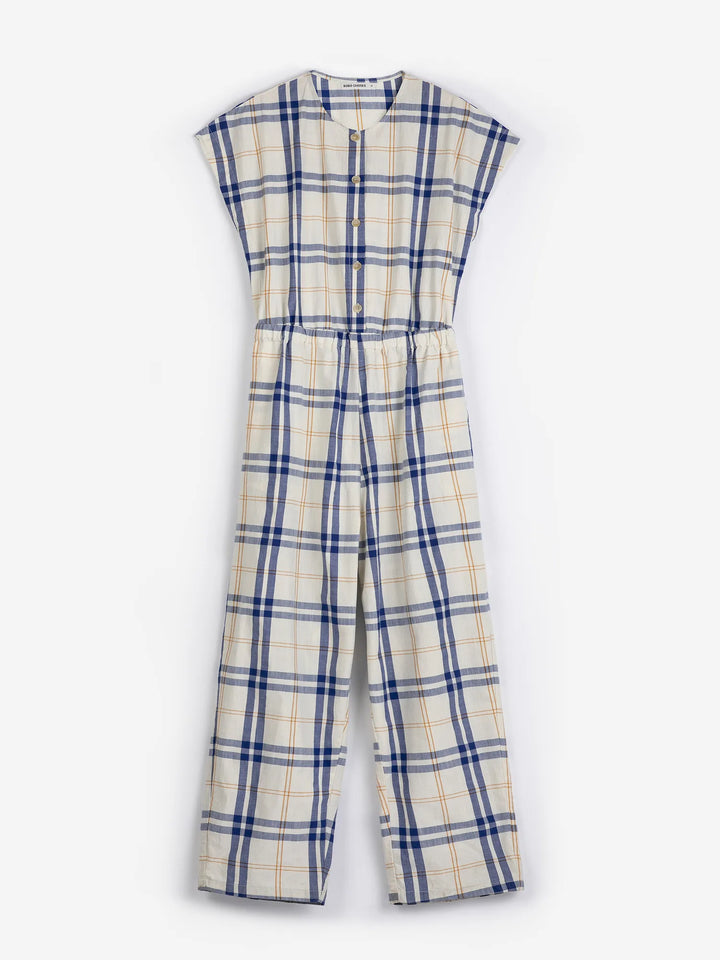 Fun Tartan relaxed jumpsuit