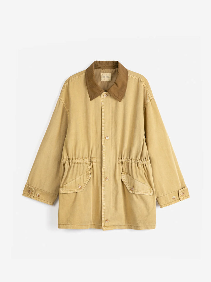 Washed cotton jacket