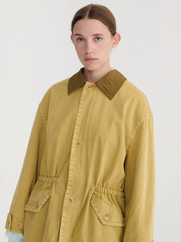 Washed cotton jacket