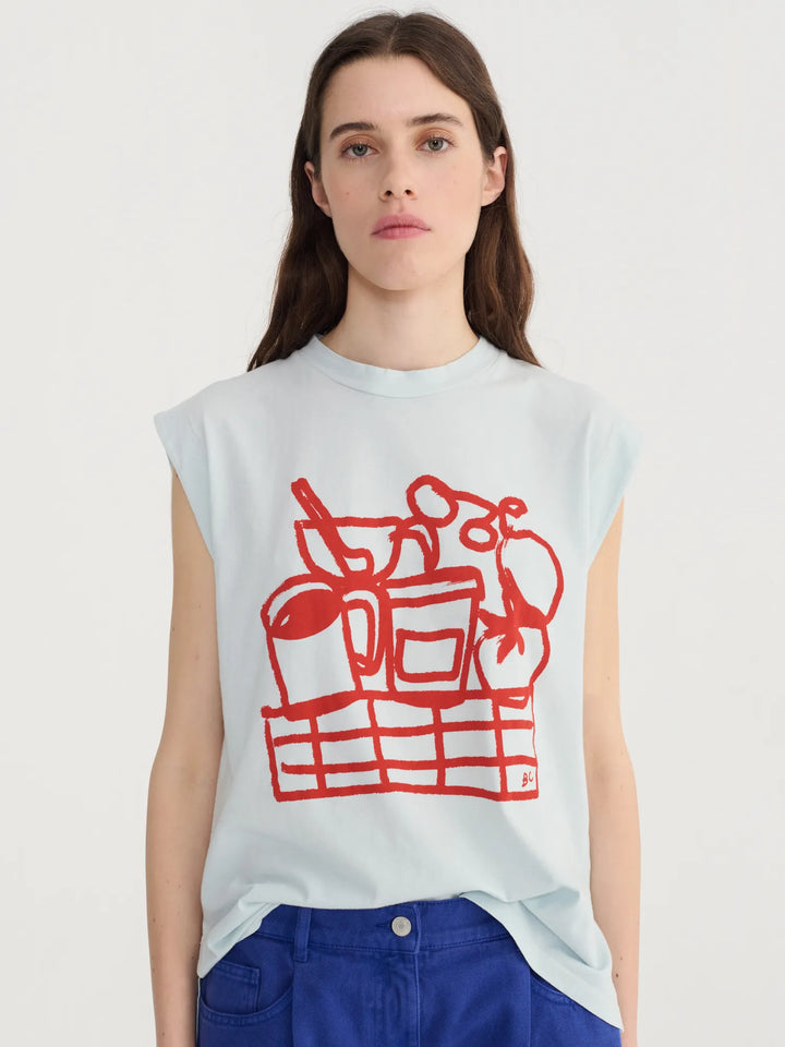 Cookery festival sleeveless T-shirt