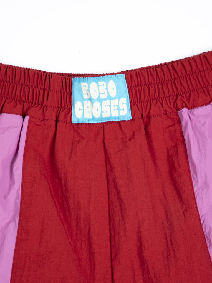 Color block sporty shorts