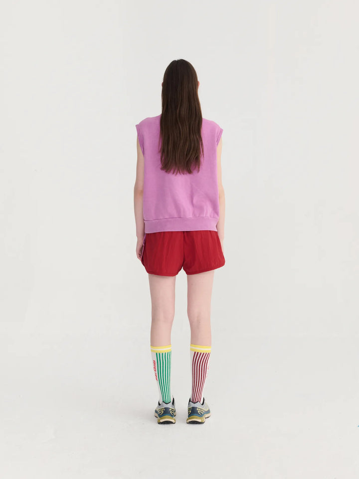 Color block sporty shorts