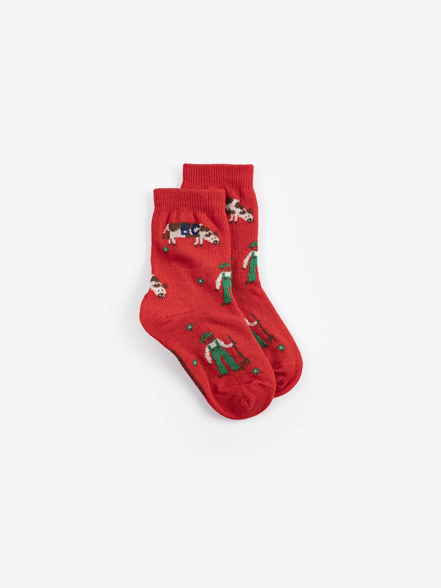 Farm Adventure all over short socks