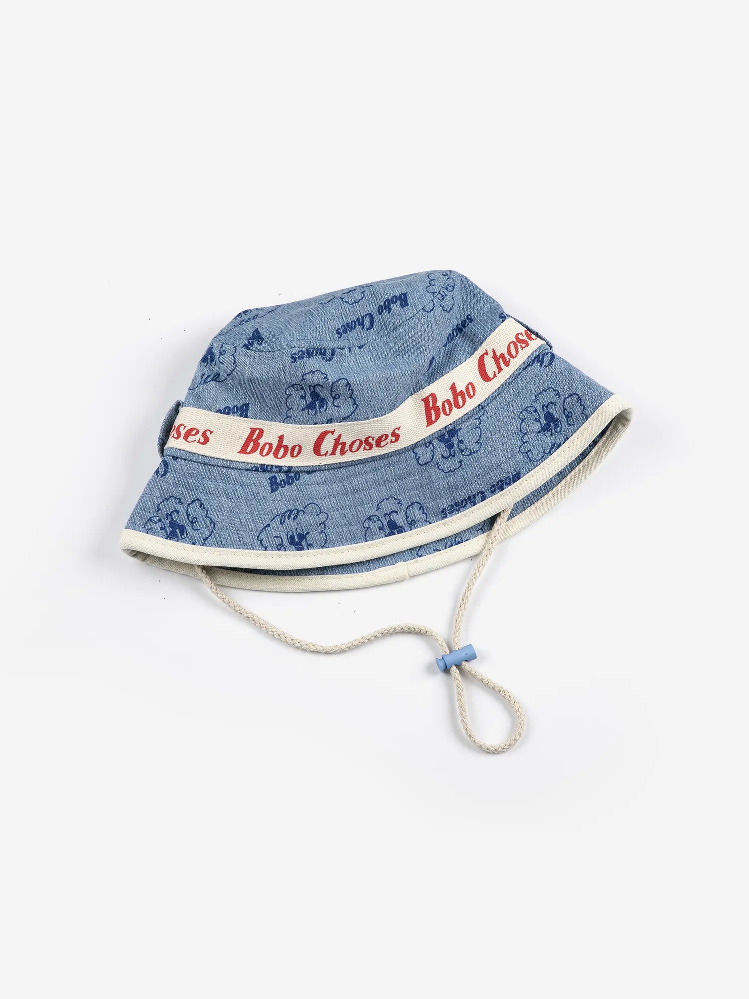 B126AH007 Pickles The Dog all over bucket hat | Bobo Choses – BOBO