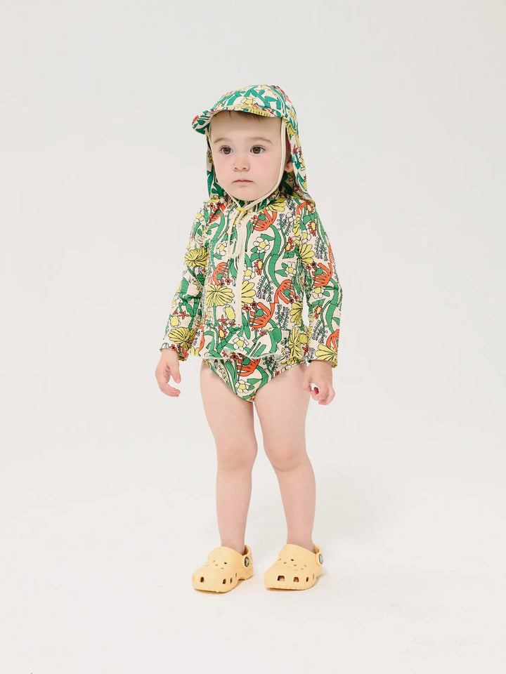 Color Herbalist all over swim cap