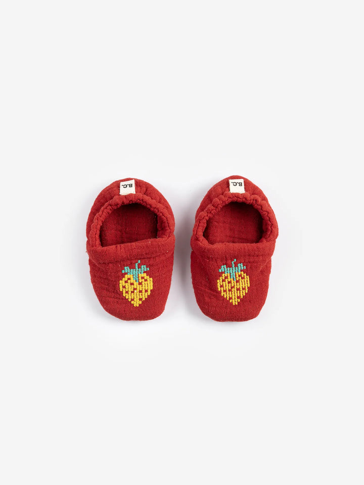 Strawberry slippers