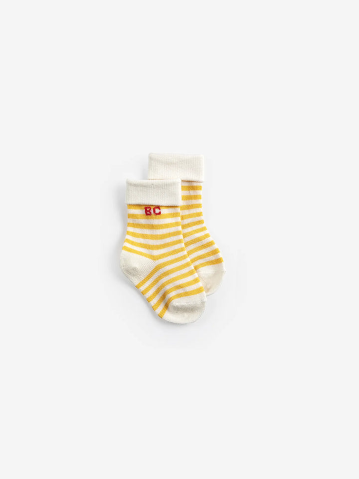 Pixel Strawberry short socks pack x 2