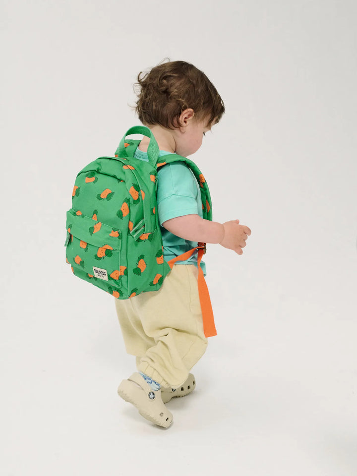 Tangerine all over backpack