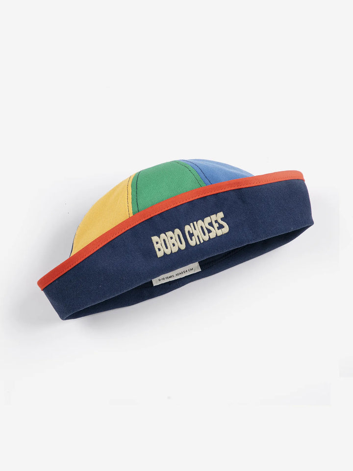 Bobo Choses color block sailor hat