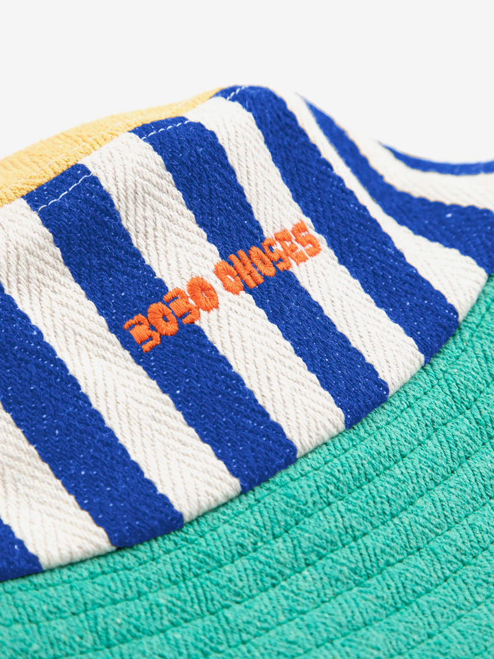 Bobo Choses striped bucket hat