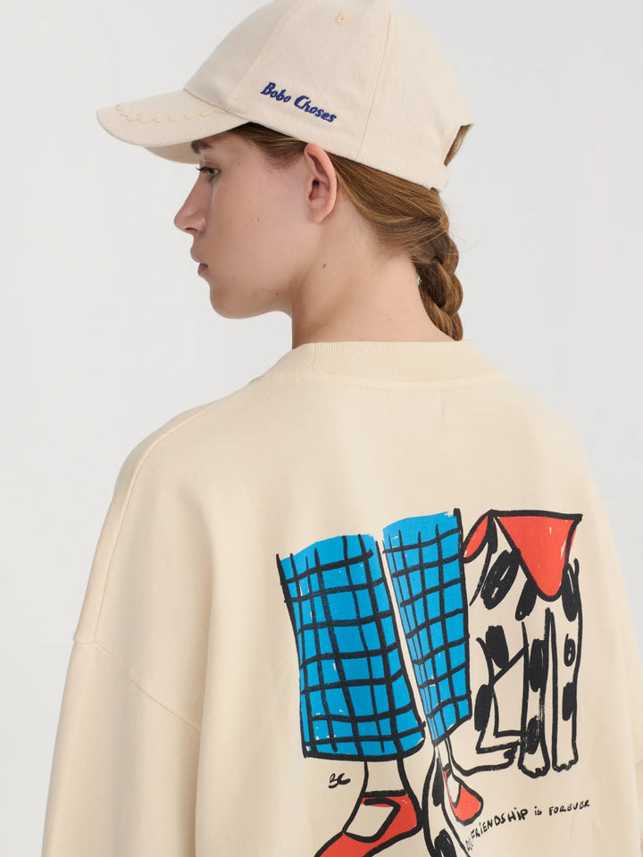 Pixel Daisy twill cap