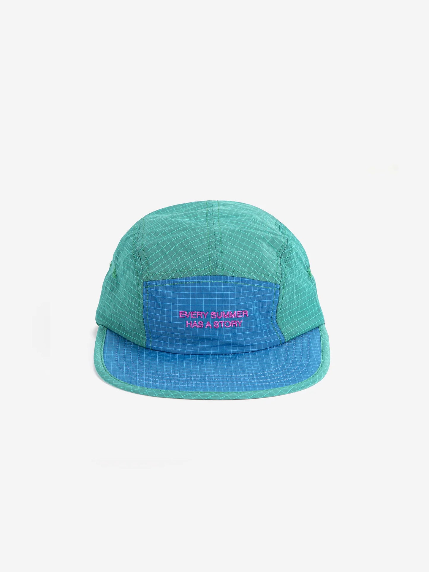 Color block sporty cap