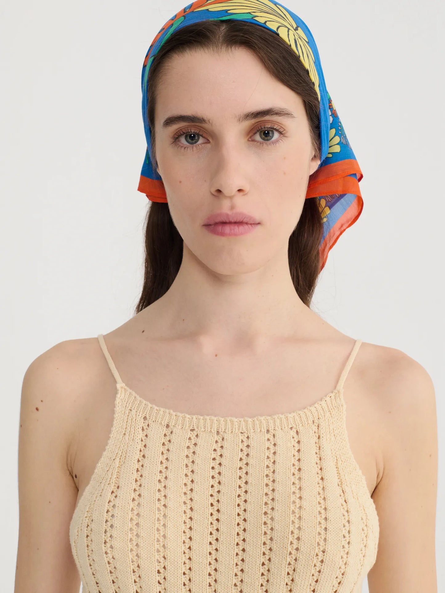 Color herbalist scarf