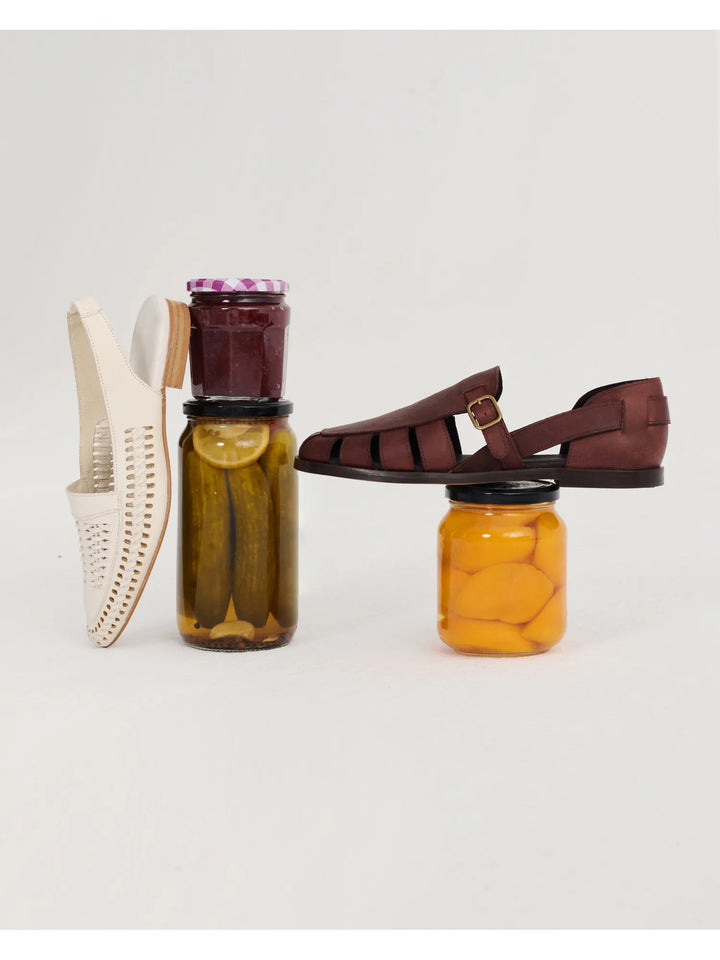 Pickels leather sandal