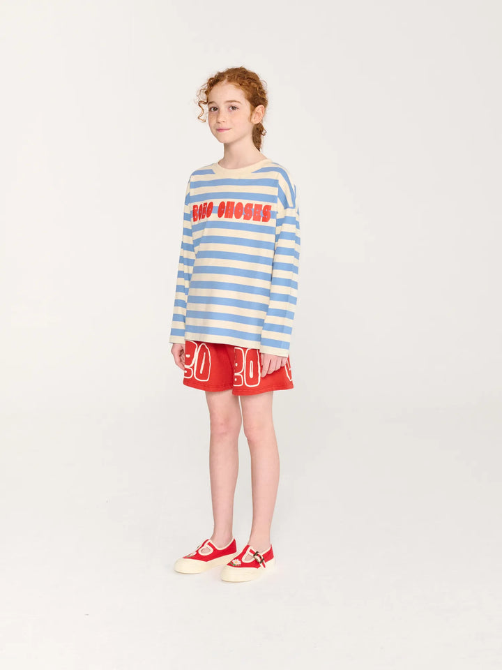 Bobo Choses Modern striped long sleeve T-shirt