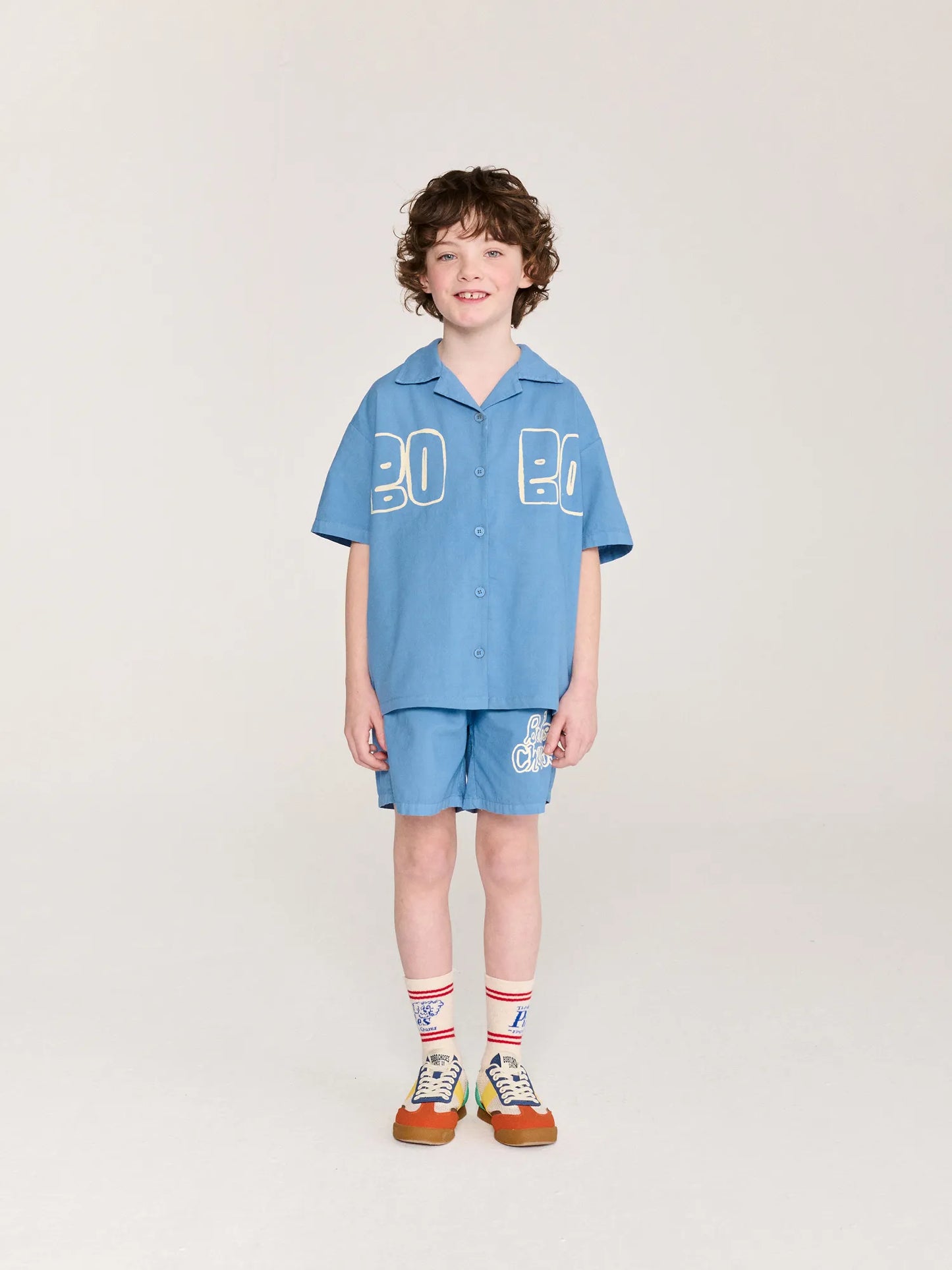 Bobo Choses By Hand woven bermuda shorts