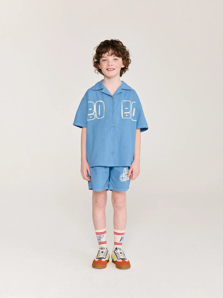 Bobo Choses By Hand woven bermuda shorts