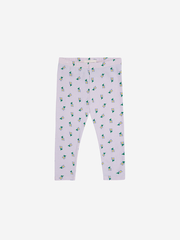 Baby Pansy Flower Leggings