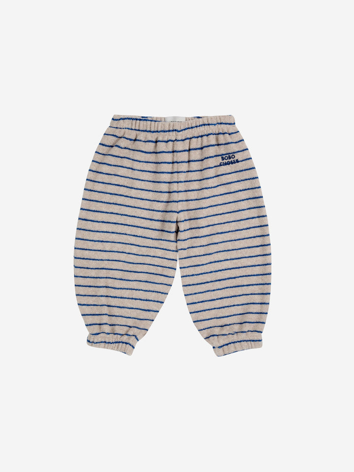 Baby Terry Stripe Jogging Pants