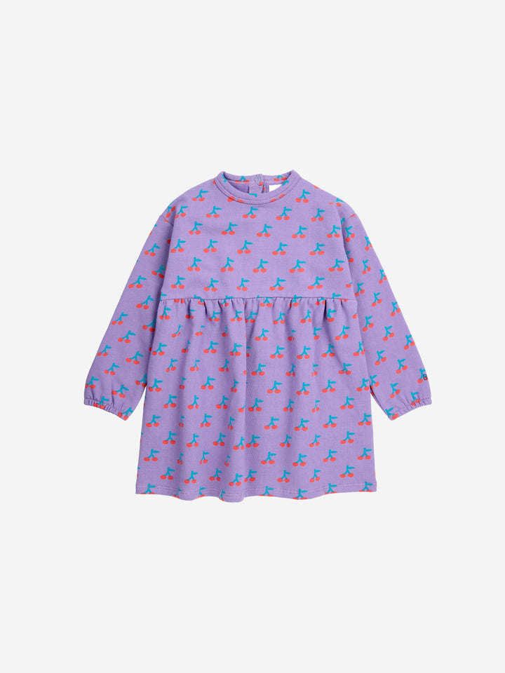 Baby cherry print overdress