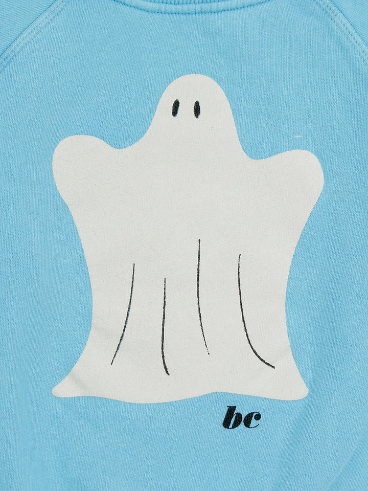 Funny Ghost ranglan sleeve sweatshirt
