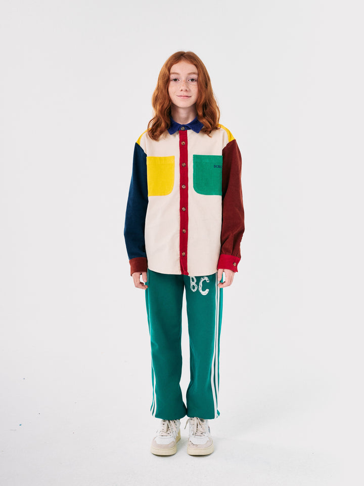 B.C Shadow stripes jogging pants