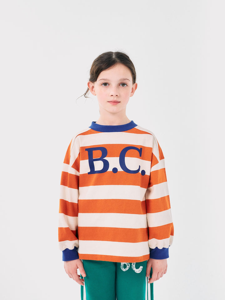 B.C Shadow stripes jogging pants