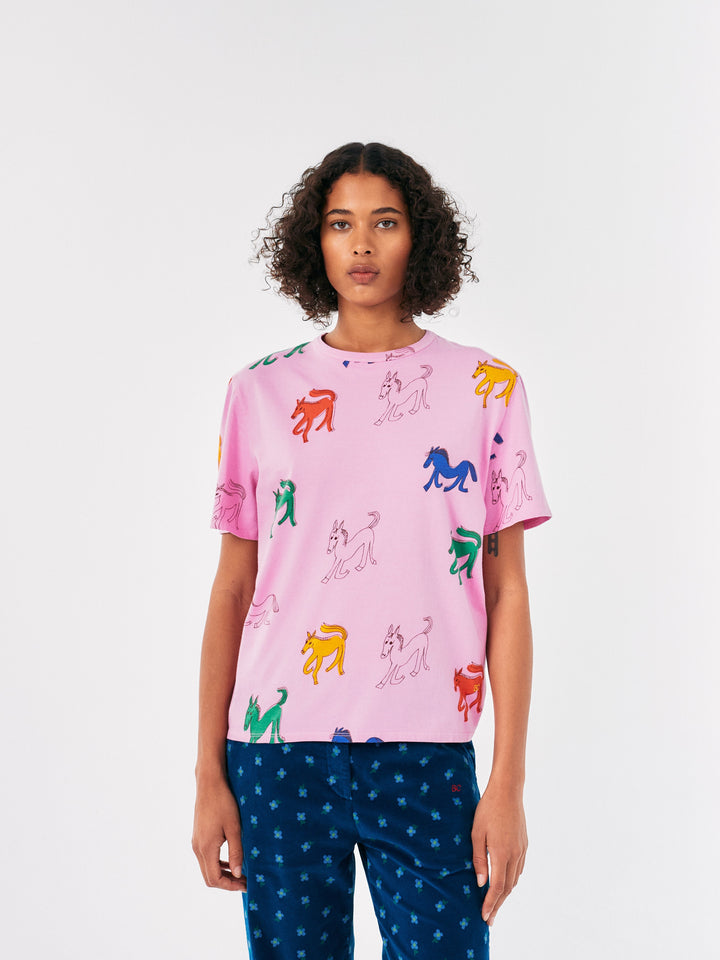 Wonder Horse Print T-shirt