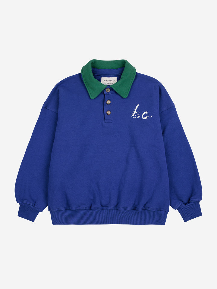 Bobosho's polo sweatshirt