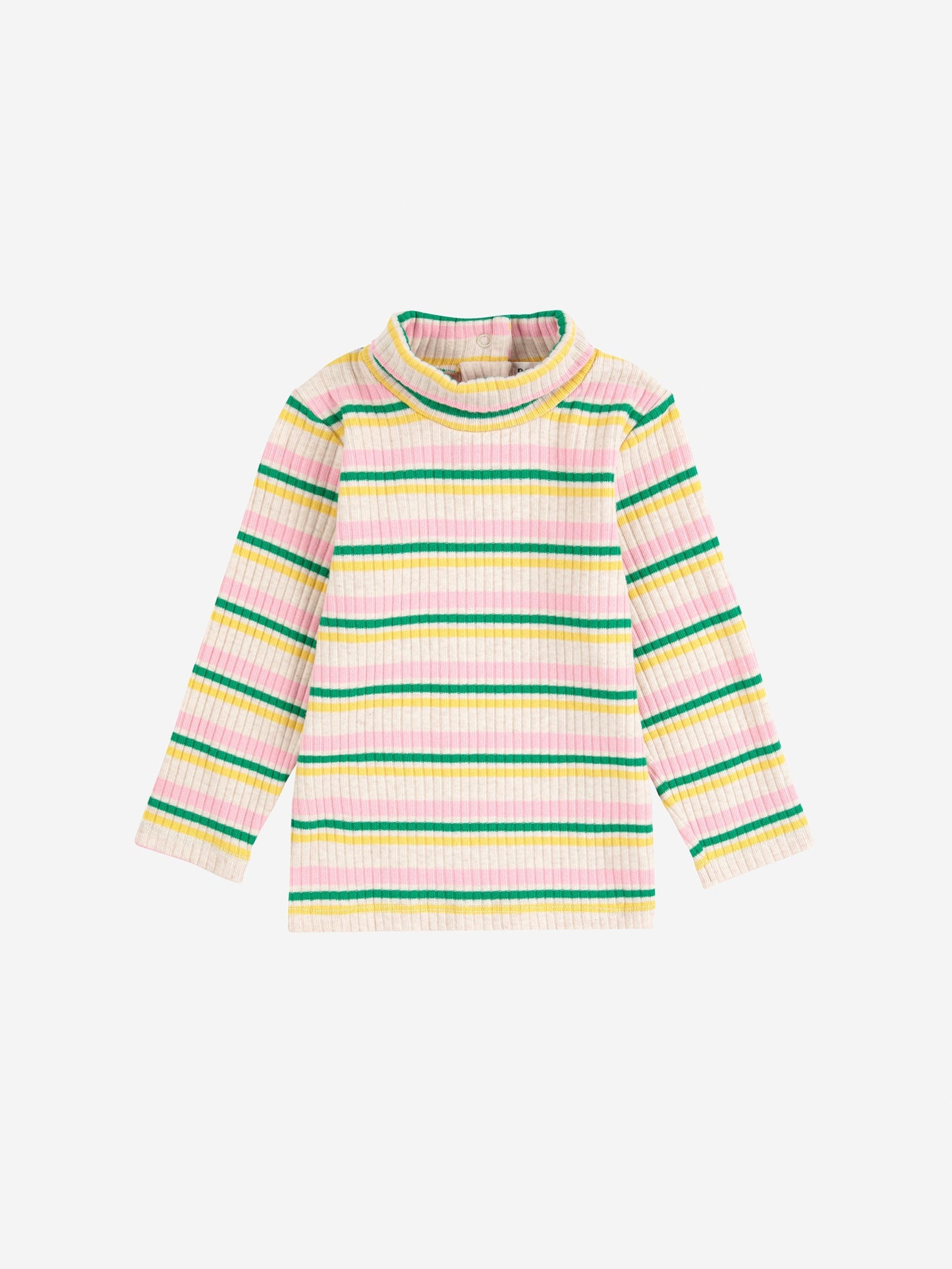Striped 　タートルネックTシャツ