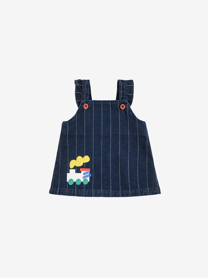 Bobo Choo Choo denim dress look