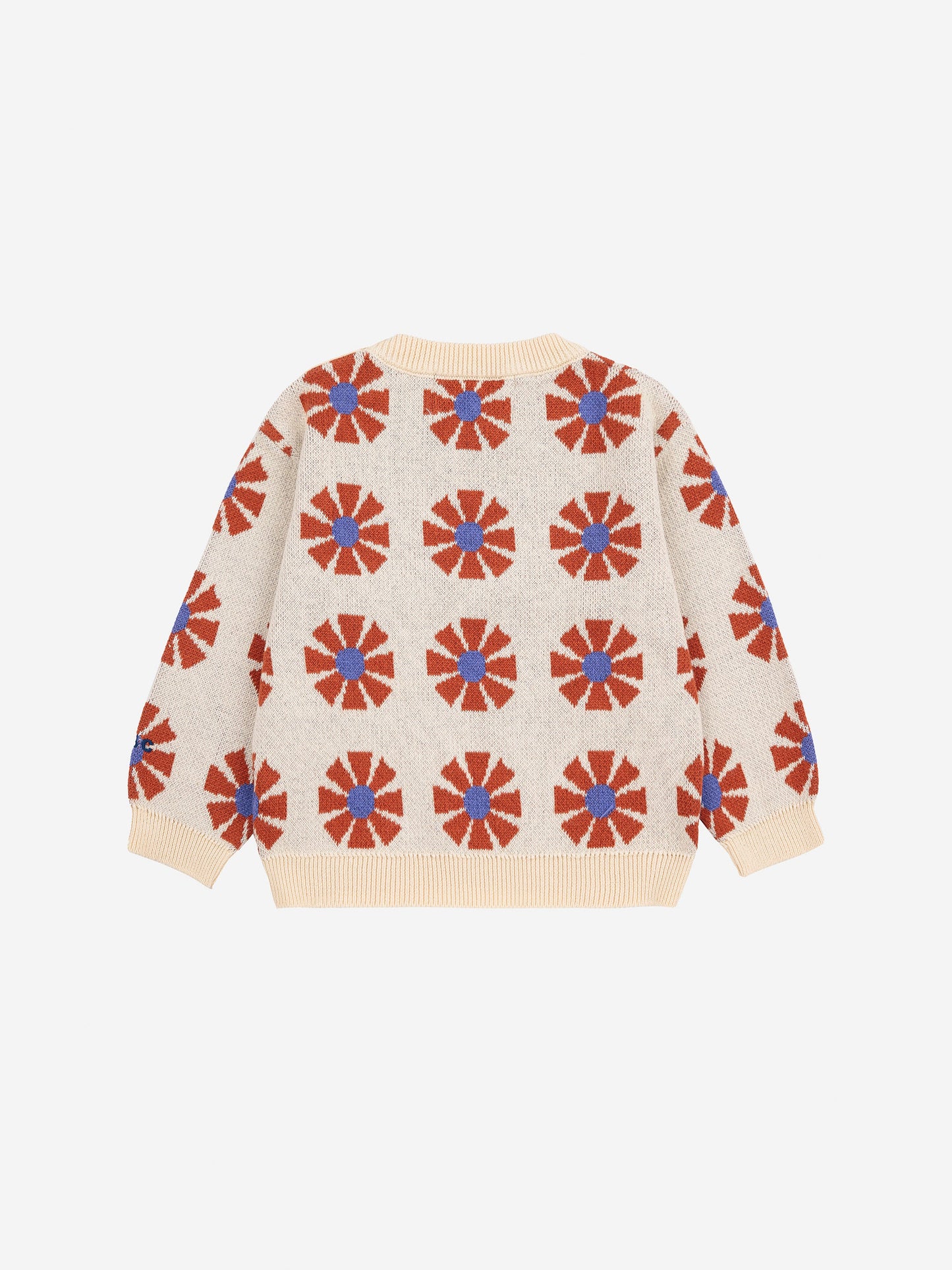 Kaleidoscope all over jacquard jumper