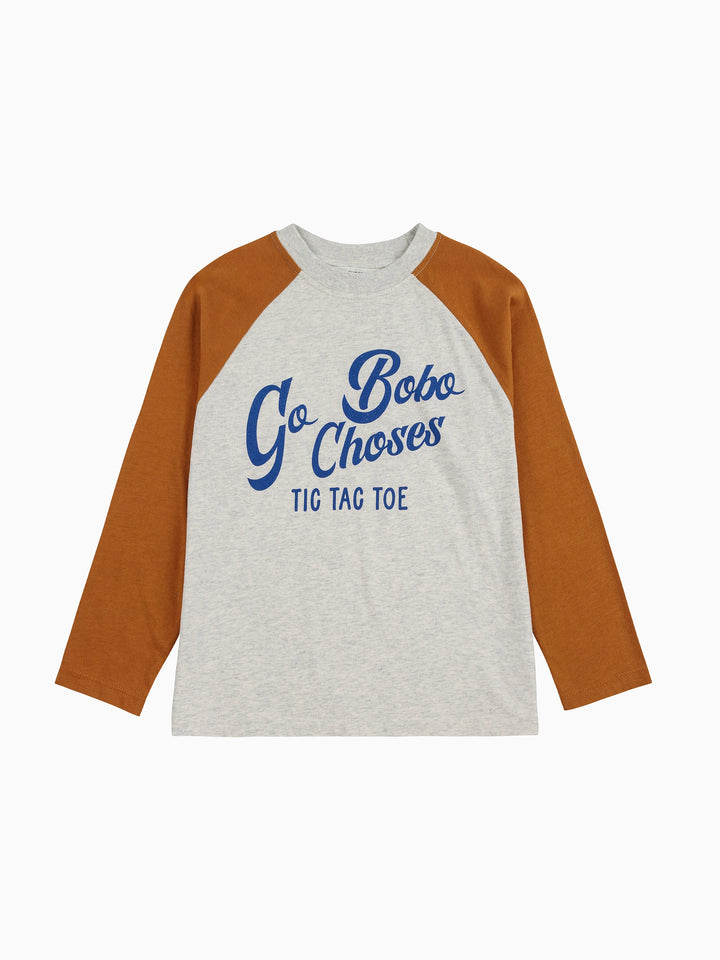Go Bobo ラグランスリーブTシャツ