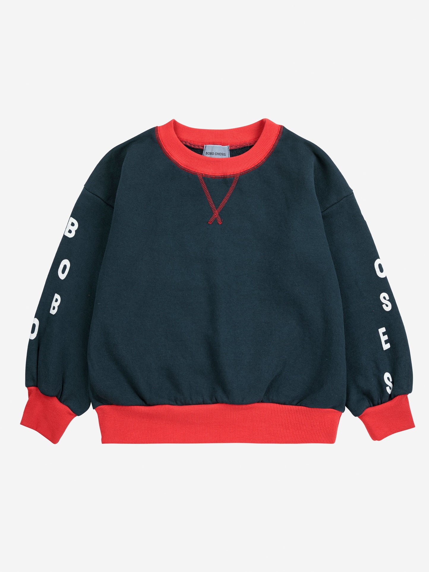 Bobo Choses カラーブロックスウェットシャツ