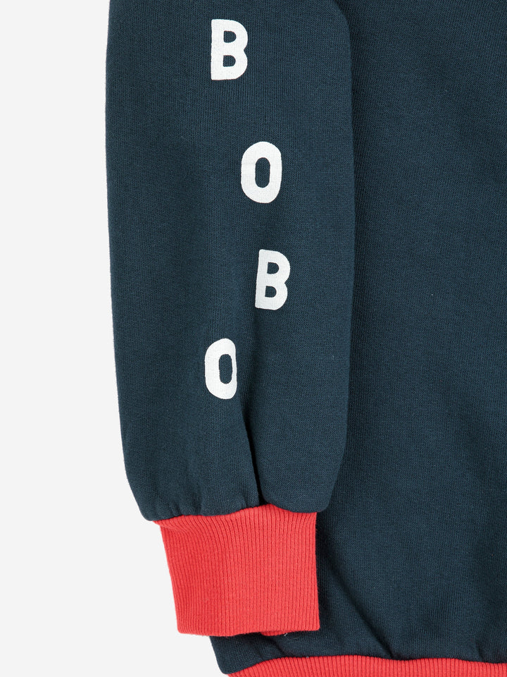 Bobo Choses カラーブロックスウェットシャツ