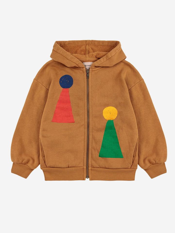 Chess Pawnジップフーディ