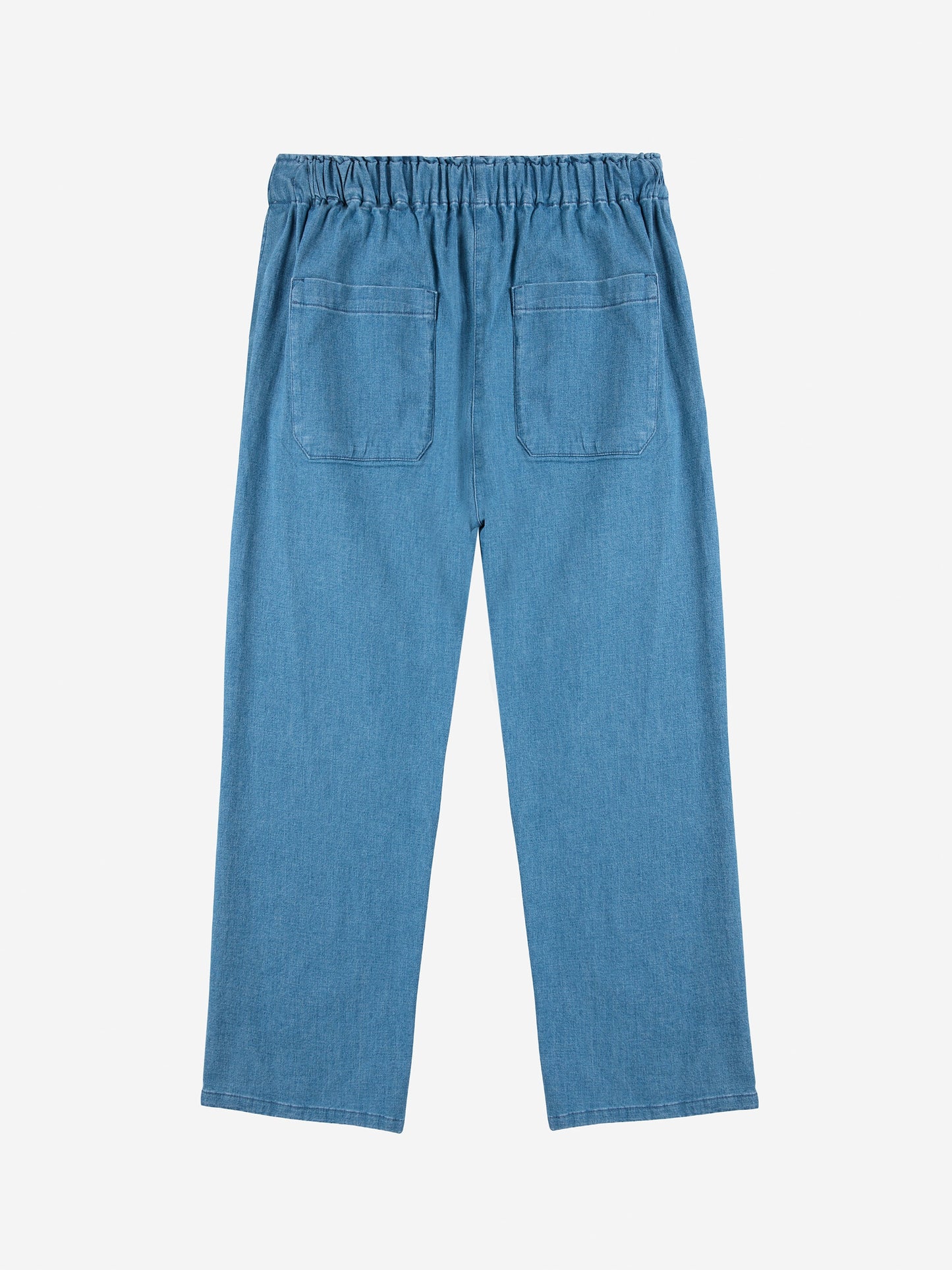 Roll the dice light denim pants