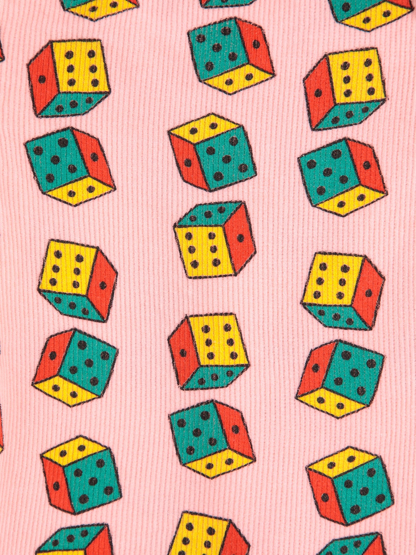 Dices all over ミニコーデュロイスカート