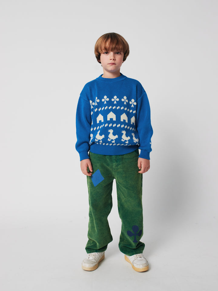 Farm jacquard knit