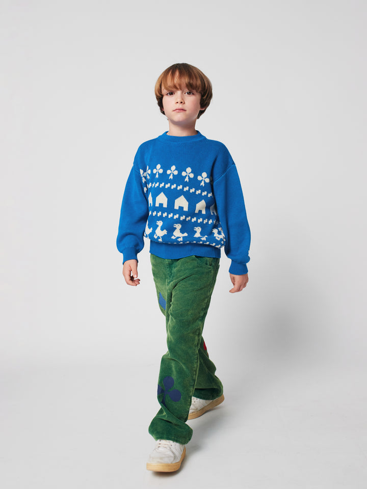 Farm jacquard knit