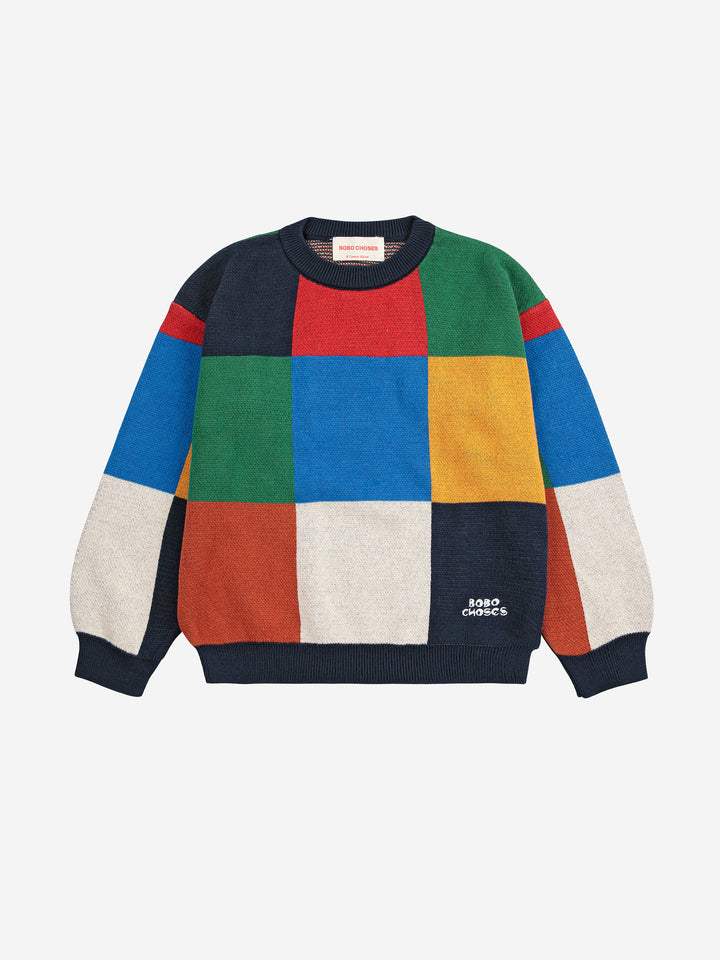 Multicolor Tiles jumper