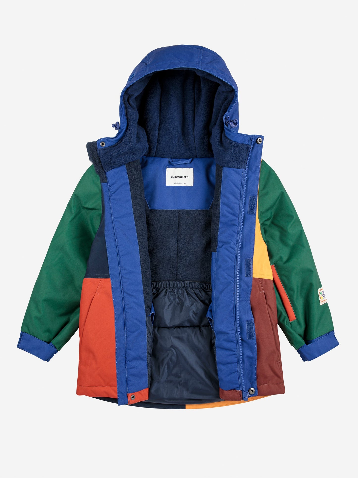 Bobo Choses カラーブロックスキーアノラック