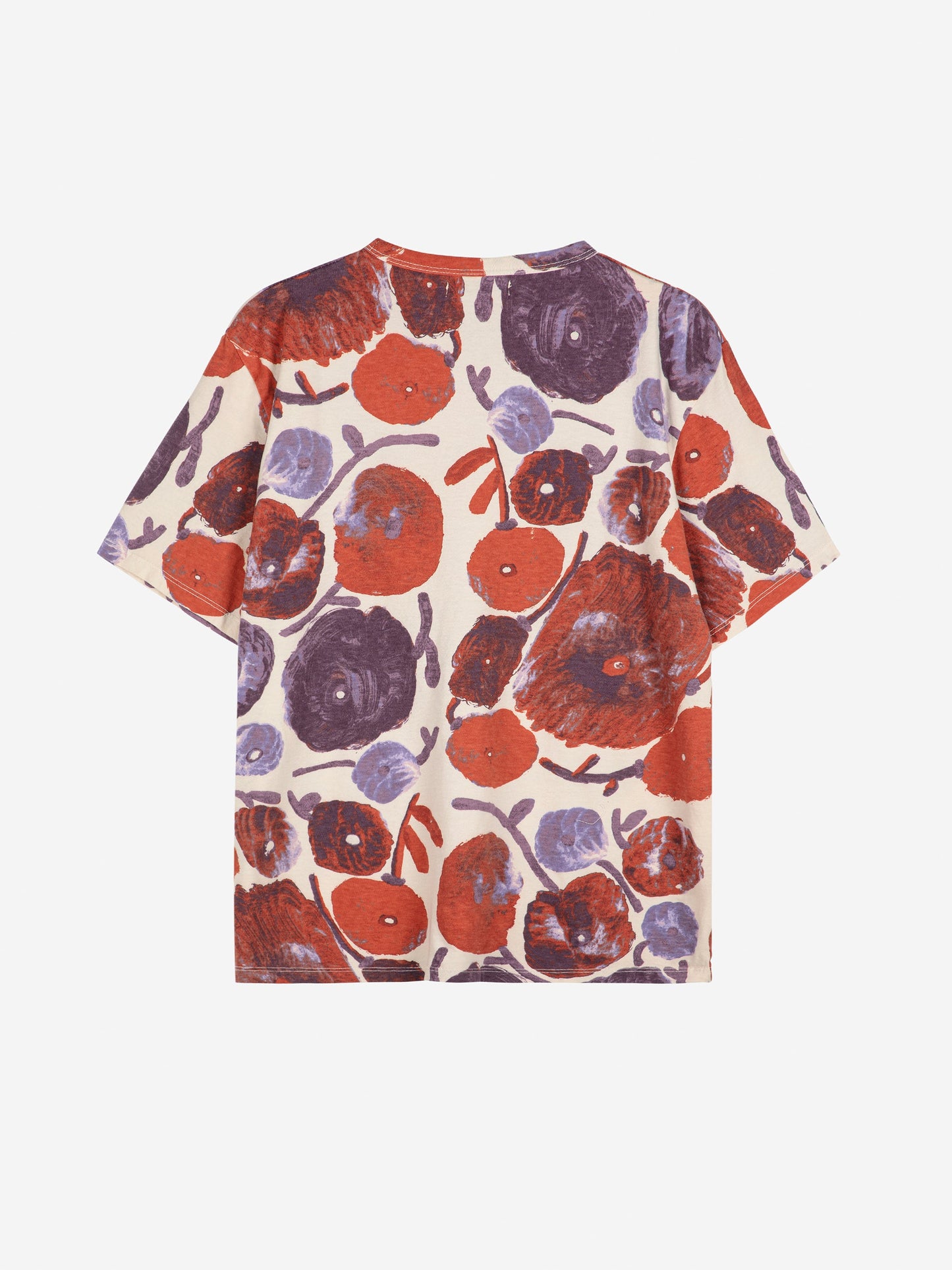 Dahlia patternTシャツ
